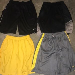 Nike assortment of shorts